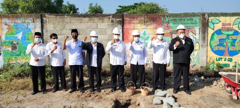 Peletakan Batu Pertama Pembangunan Gedung Pusat Pembelajaran Terpadu