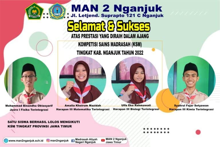 Satu Siswa Lolos KSM 2022 Tk. Provinsi