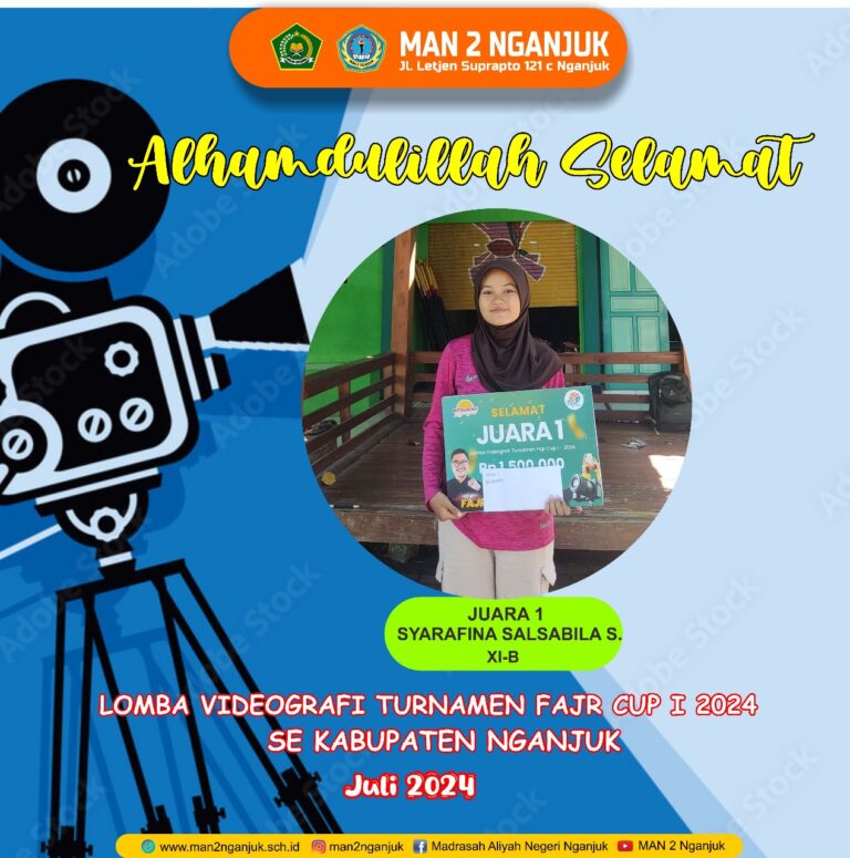 Syarafina Juara 1 Lomba Videografi Turnamen FAJR Cup 2024